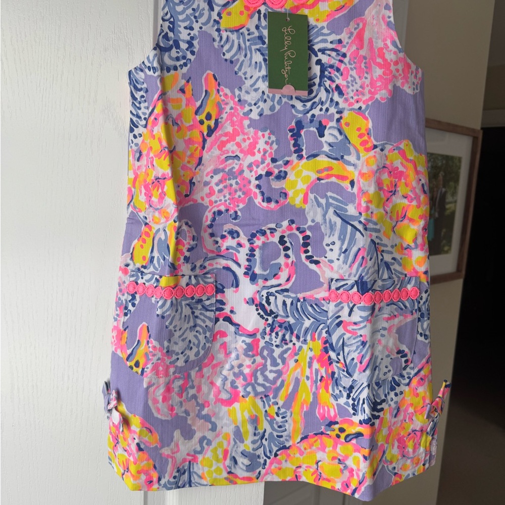 Lilly Pulitzer Purple Pink Sleeveless Sundress